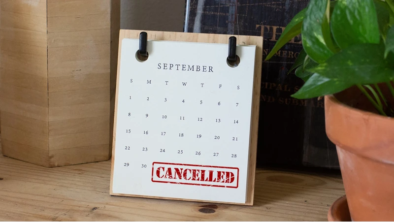 cancel